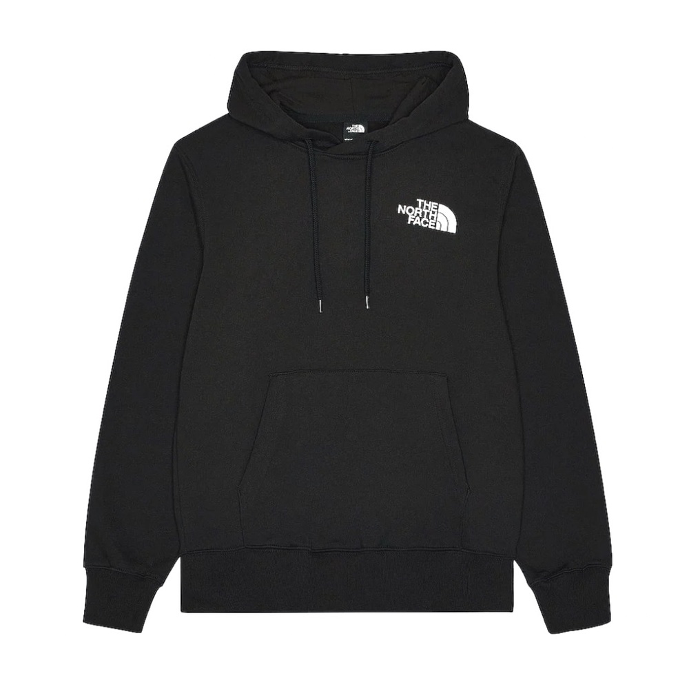 The North Face Box NSE Pullover Hoodie TNF Black/TNF White Sz M. NWT - Picture 2 of 12